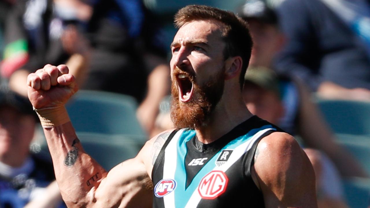 Port Adelaide have moved back to the top of the ladder (Photo by Matt Turner/AFL Photos via Getty Images).
