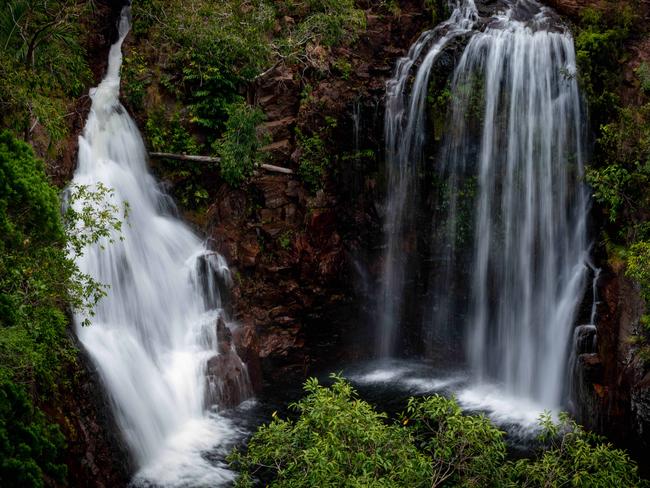 NT NEWS USE ONLY. Stock photographs of Litchfield National Park. Florence Falls in the wet season..Photograph: Che Chorley