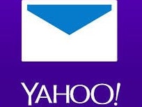 A logo for the email service provider Yahoo.