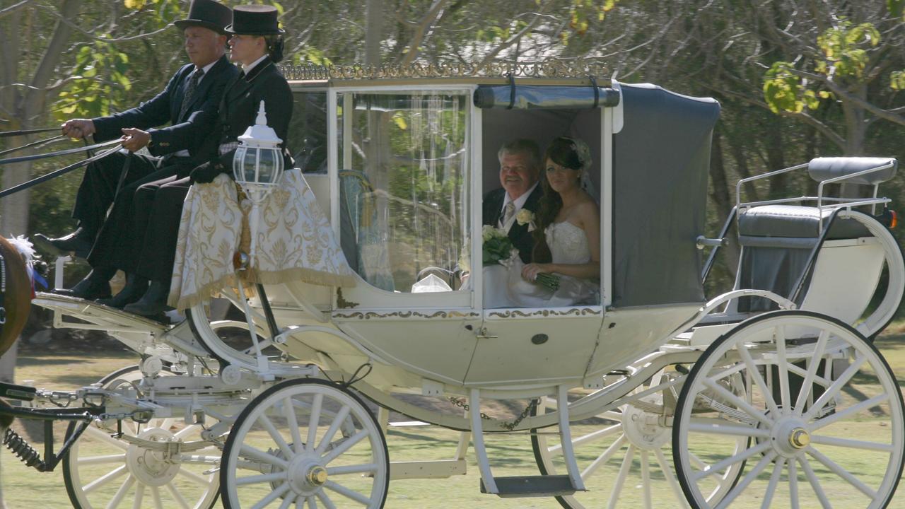 The Tsvetnenko wedding at Peel Manor House in Baldivis was an extravagant affair, with the flower bill alone reportedly eclipsing $60,000. Picture: Sean Middleton