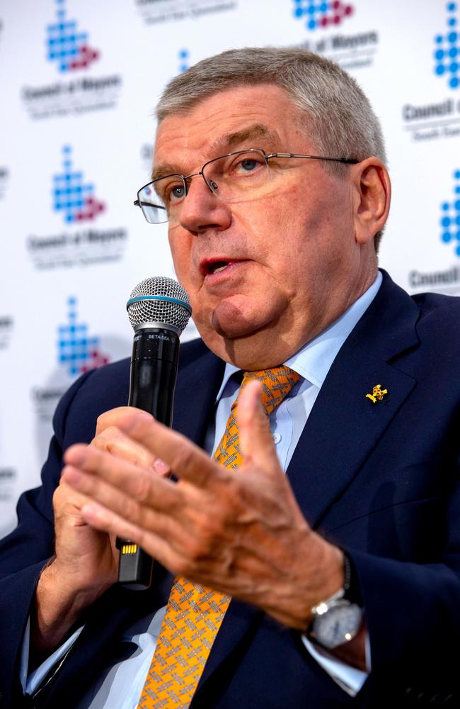 International Olympic Committee (IOC) president Thomas Bach. Picture: Patrick Hamilton/AFP