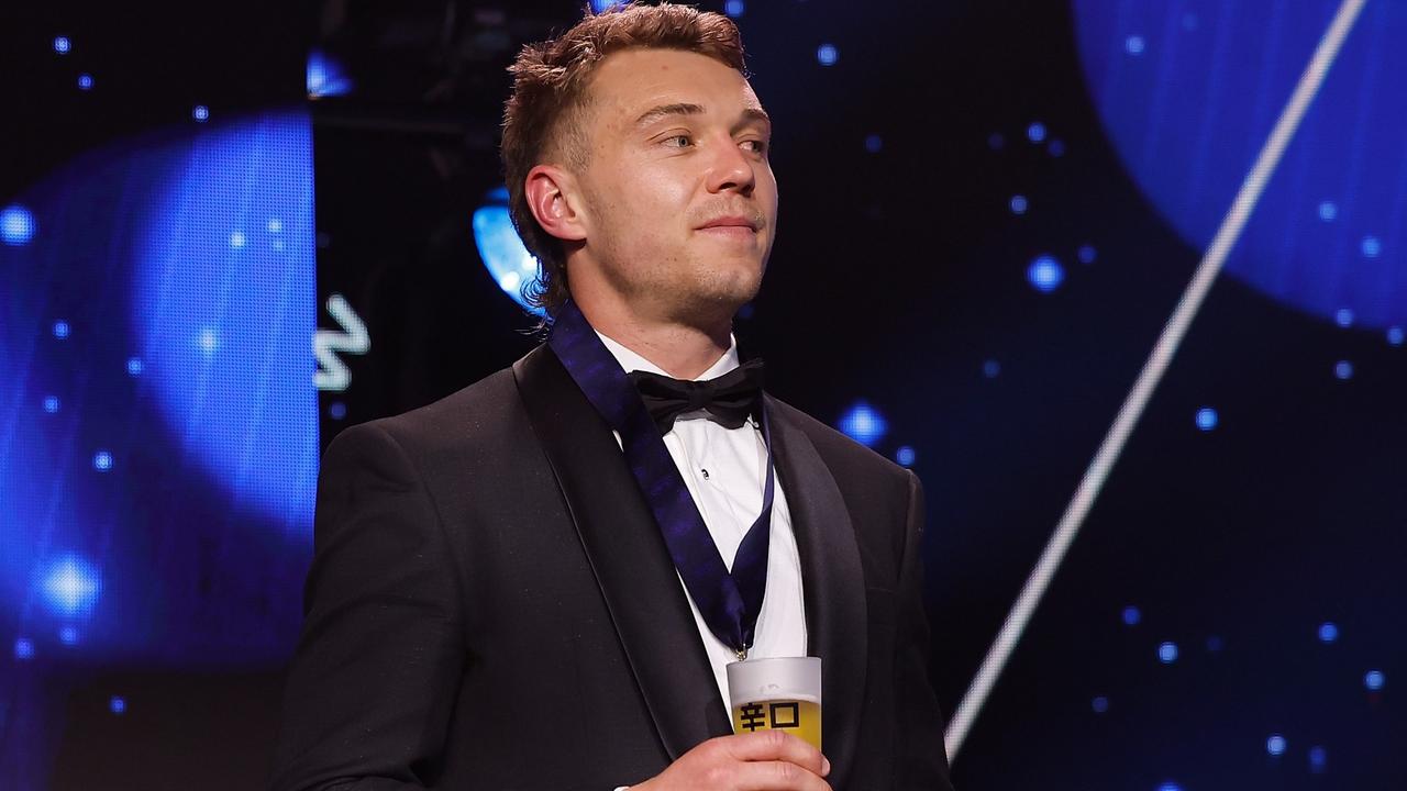 Patrick Cripps has his second Brownlow. Photo by Dylan Burns/AFL Photos via Getty Images