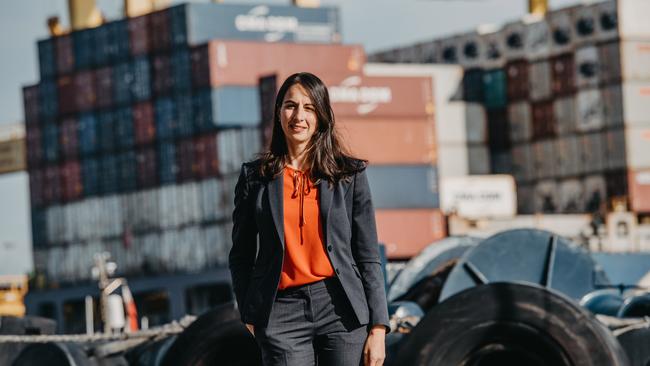 NSW Ports chief executive Marika Calfas.