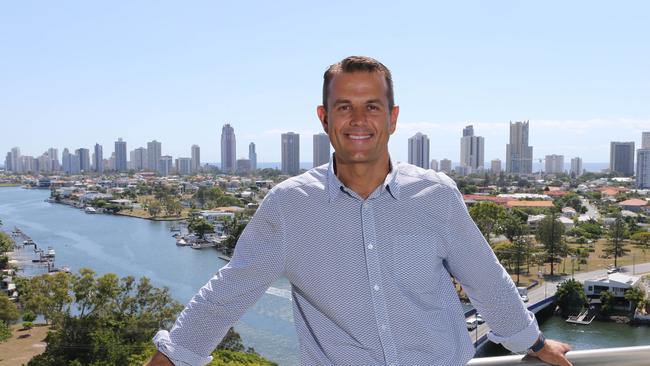 KPMG partnerAdam Twemlow pictured at his Bundall office. Picture: Glenn Hampson