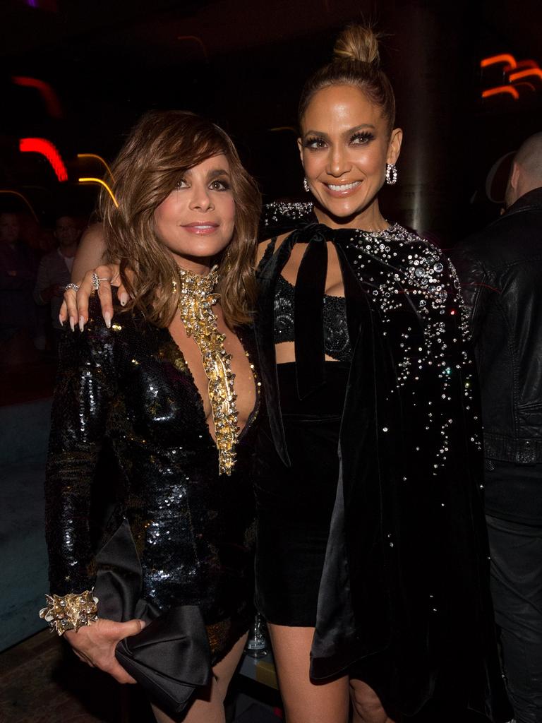 Paula Abdul and Jennifer Lopez attend Jennifer Lopez’s 2015 American Music Awards After Party on November 22, 2015 in Los Angeles, California. Picture: Getty