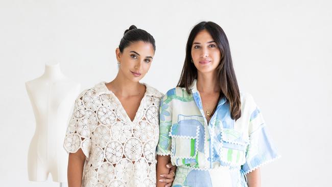 Sisters-in-law Thessy Batsinilas and Yiota Kouzoukas are the co-founders of global fashion empire Sabo Skirt. Picture: David Kelly