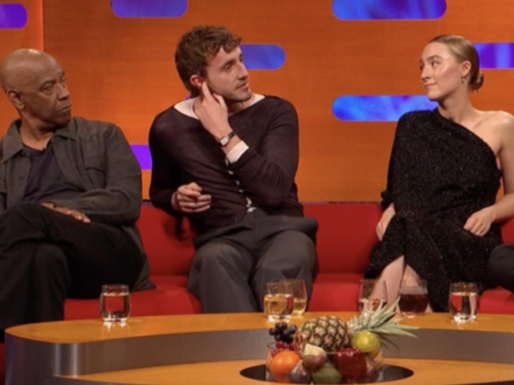 Paul Mescal and Saoirse Ronan’s exchange on The Graham Norton Show went viral.