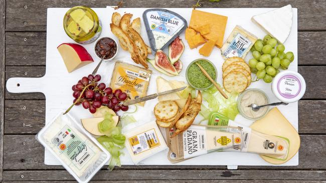 Woolworths’ new Thomas Dux cheeses. Picture: Dallas Kilponen/Woolworths