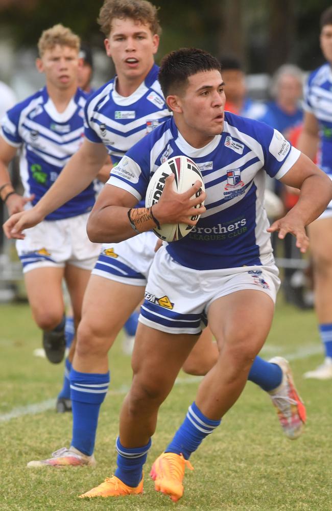 Ignatius Park College's captain Sitiveni Afu. Aaron Payne Cup. Ignatius Park College against Kirwan High at Kirwan High. Picture: Evan Morgan