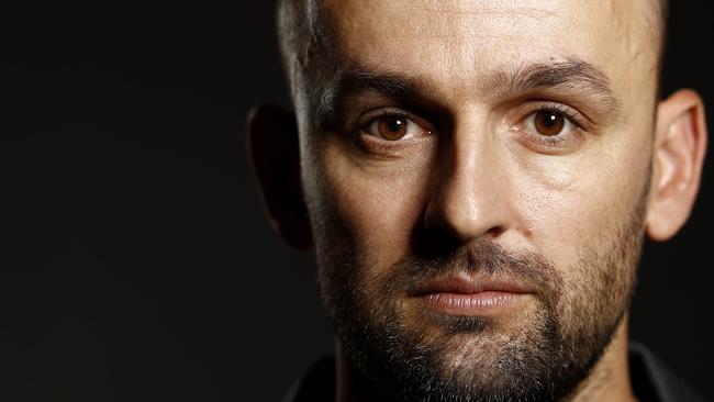 Nathan Lyon of Australia poses during an Australia ICC One Day World Cup Portrait Session on May 07, 2019 in Brisbane, Australia. (Photo by Ryan Pierse/Getty Images)