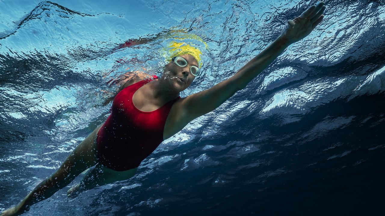 Annette Bening as Diana Nyad. Picture: Liz Parkinson/Netflix