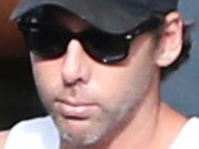 NO ONLINE UNTIL 8PM - Grant Hackett - EXCLUSIVE - *** TALK TO BRISBANE PIC DESK BEFORE USE *** First pictures of troubled Olympian Grant Hackett since his arrest at his parents home at Mermaid Waters last week. Pic taken at 4:30pm this afternoon at the family home. Picture: NIGEL HALLETT