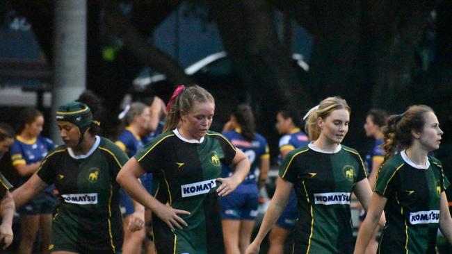 Premier Womenâ€™s rugby between Wests and Bond University. Saturday March 25, 2023. Picture: Nick Tucker.