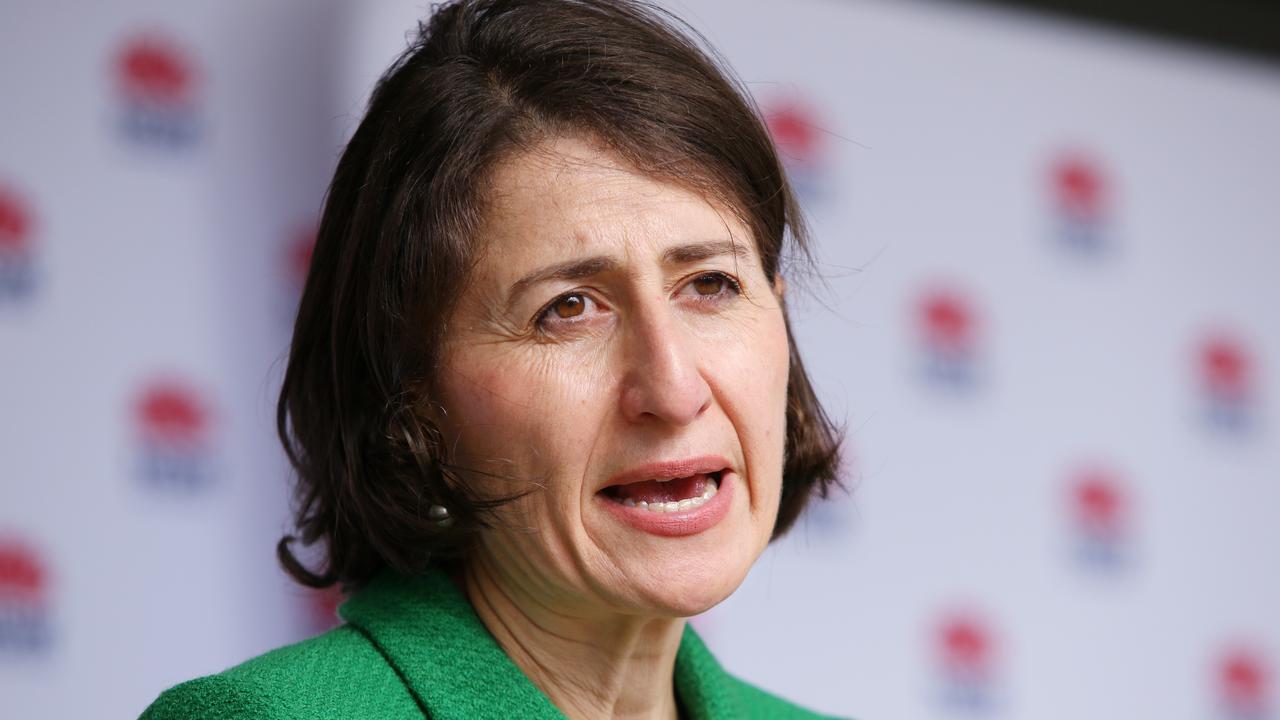 NSW Premier Gladys Berejiklian has resisted calls for a lockdown in Sydney. Picture: Lisa Maree Williams/Getty Images