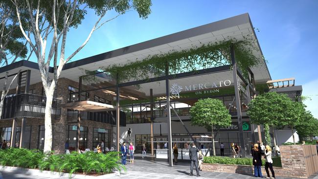 Work is due to start later this month on the Mercato on Byron shopping centre.