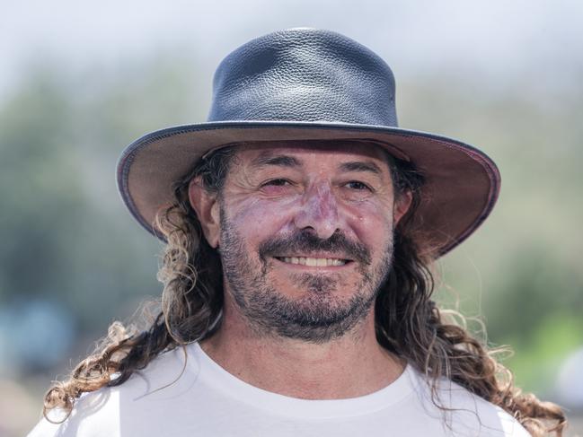 Event founder Theodore Vairaktaris ahead of the fifth World Club Boardriding Challenge at Snapper Rocks. Picture: Glenn Campbell.