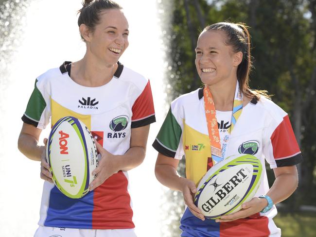 Olympic star Chloe Dalton and Page McGregor are both competing in the new rugby series.