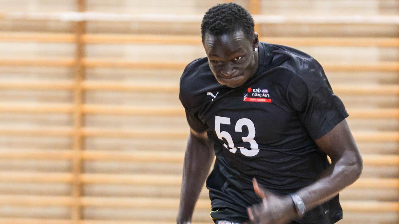 Central’s Leek Aleer was a standout at the recent SA draft combine. Picture: Russell Millard