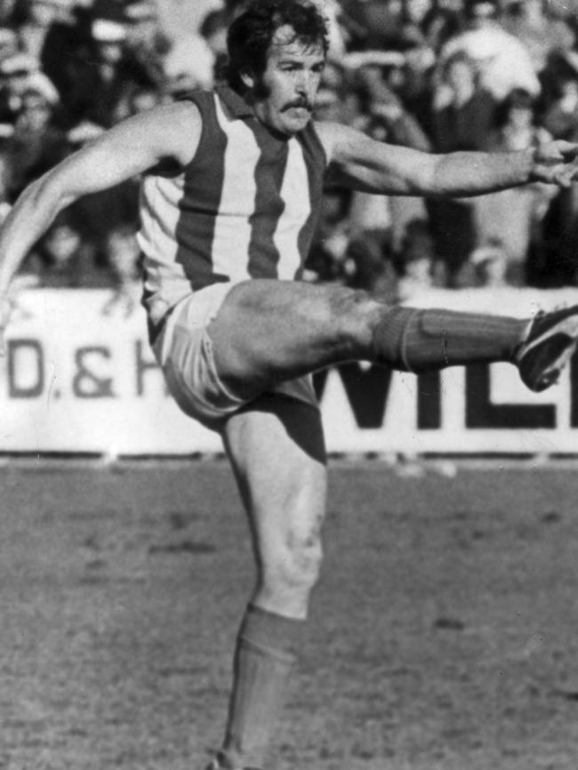 Doug Wade kicked seven goals in a quarter at Arden Street.