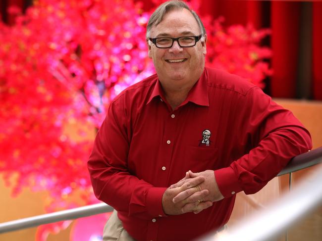 16/2/2016: Yum! Brands CEO Greg Creed, at Jupters casino on the Gold Coast.  Yum! Brands own    KFC, Pizza Hut, Taco Bell and others. Lyndon Mechielsen/The Australian