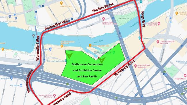 Police have been given special powers to stop and search near the Land Forces International Land Defence exhibition. Picture: Supplied/ Victoria Police.