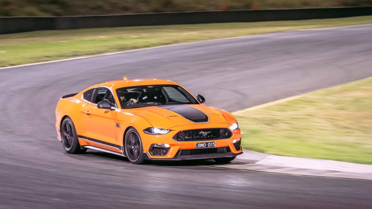 The new Ford Mustang Mach 1 is engineered to keep its cool on track.