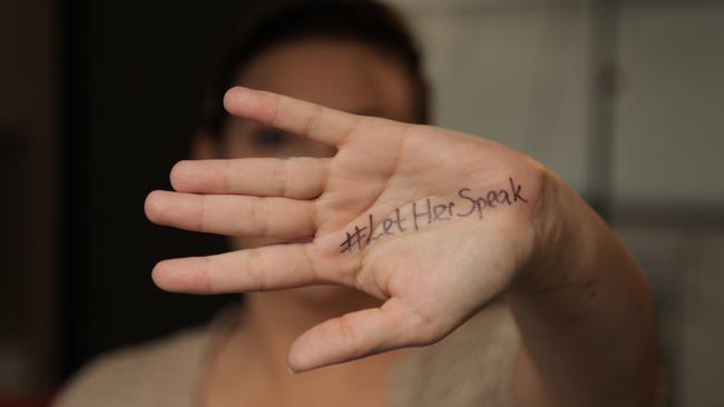 Darwin woman Sandra* has joined the Let Her Speak campaign