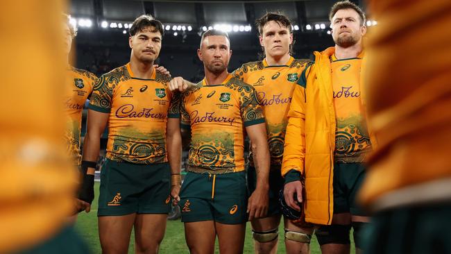 The Wallabies’ recent loss to New Zealand in the Bledisloe Cup means they haven’t won a Test since November last year. (Photo by Cameron Spencer/Getty Images)