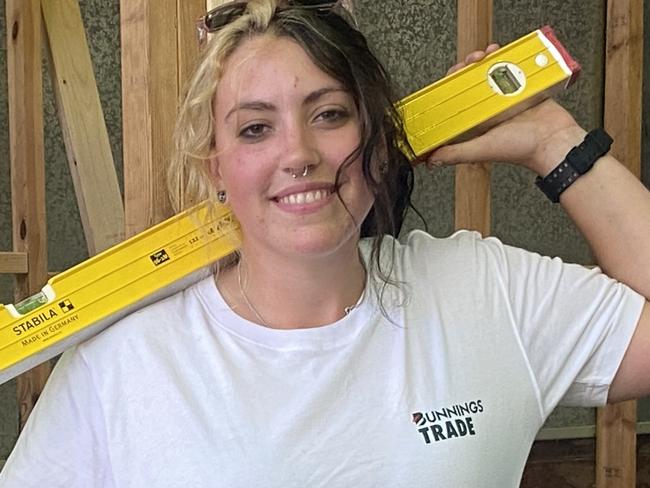 Ipswich tradie fights sexism to pave the way for women to follow her lead