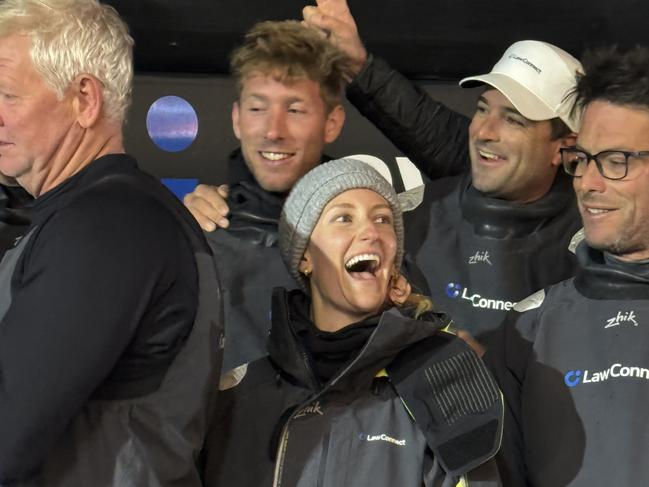 LawConnect rookie Renee Ilich, who won the Sydney-Hobart on debut. Picture James Bresnehan