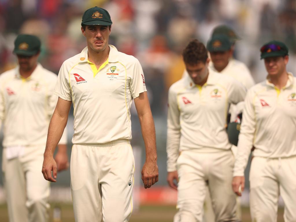 Pat Cummins has never been a part of a winning test series against India. Picture: Getty Images