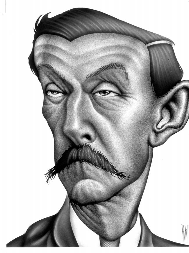 Caricature of Joseph Furphy