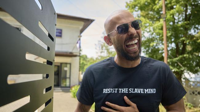 Andrew Tate has said he is a victim of “the Matrix”, a cabal of people including the accusers’ lawyers and social media users named in the lawsuit, whom he believes are working against him. Picture: AP Photo/Vadim Ghirda