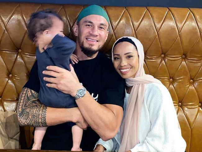 Sonny Bill Williams is happily married to his wife Alana but she wouldn’t give him her number at first.