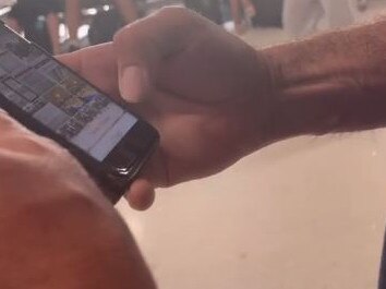 The man had taken five photos and was slammed for his actions. Picture: Tiktok / @bailzherb