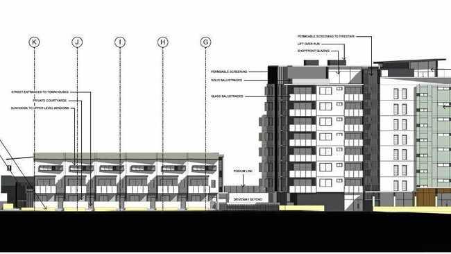 An artist's impression for the multi-use project at Bargara.