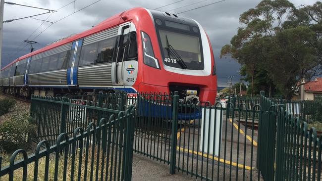 A railway crossing to be closed at King St, Brighton. Picture: Eugene Boisvert