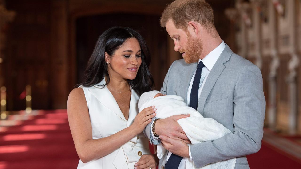 Meghan and Harry made it quite clear they didn’t want the usual royal fanfare around Archie’s birth. Picture: Dominic Lipinski/AFP