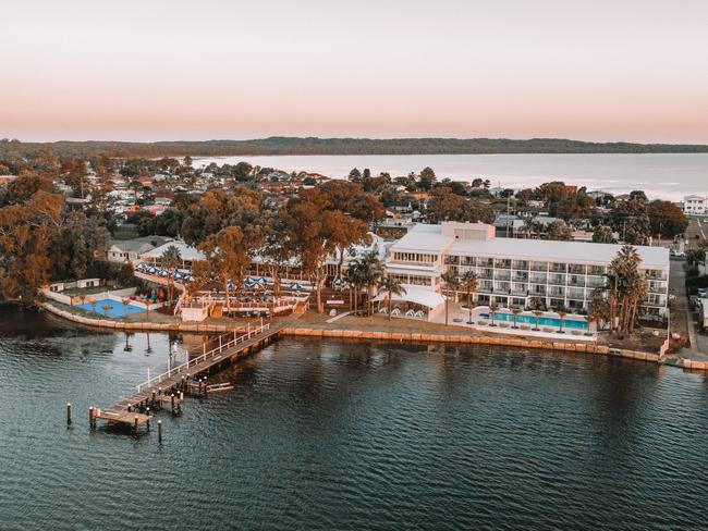 The newly-transformed Beachcomber Hotel and Resort.