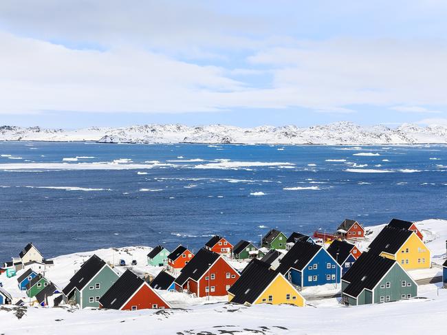 Nuuk, the capital of Greenland.