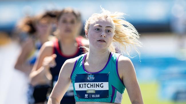 Hayley Kitching from Coffs Harbour also won the 1500m 19 years final.