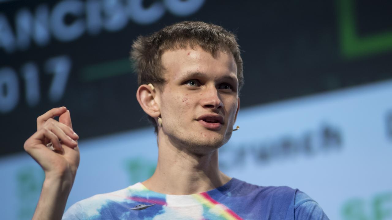 Vitalik Buterin, the world’s youngest known crypto billionaire has burned $7 trillion worth of the Shiba Inu coin. Picture: David Paul Morris/Bloomberg