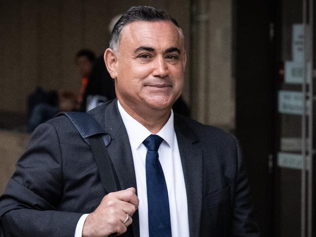 Talks are underway to force John Barilaro to give up his New York posting. Picture: NCA NewsWire / James Gourley