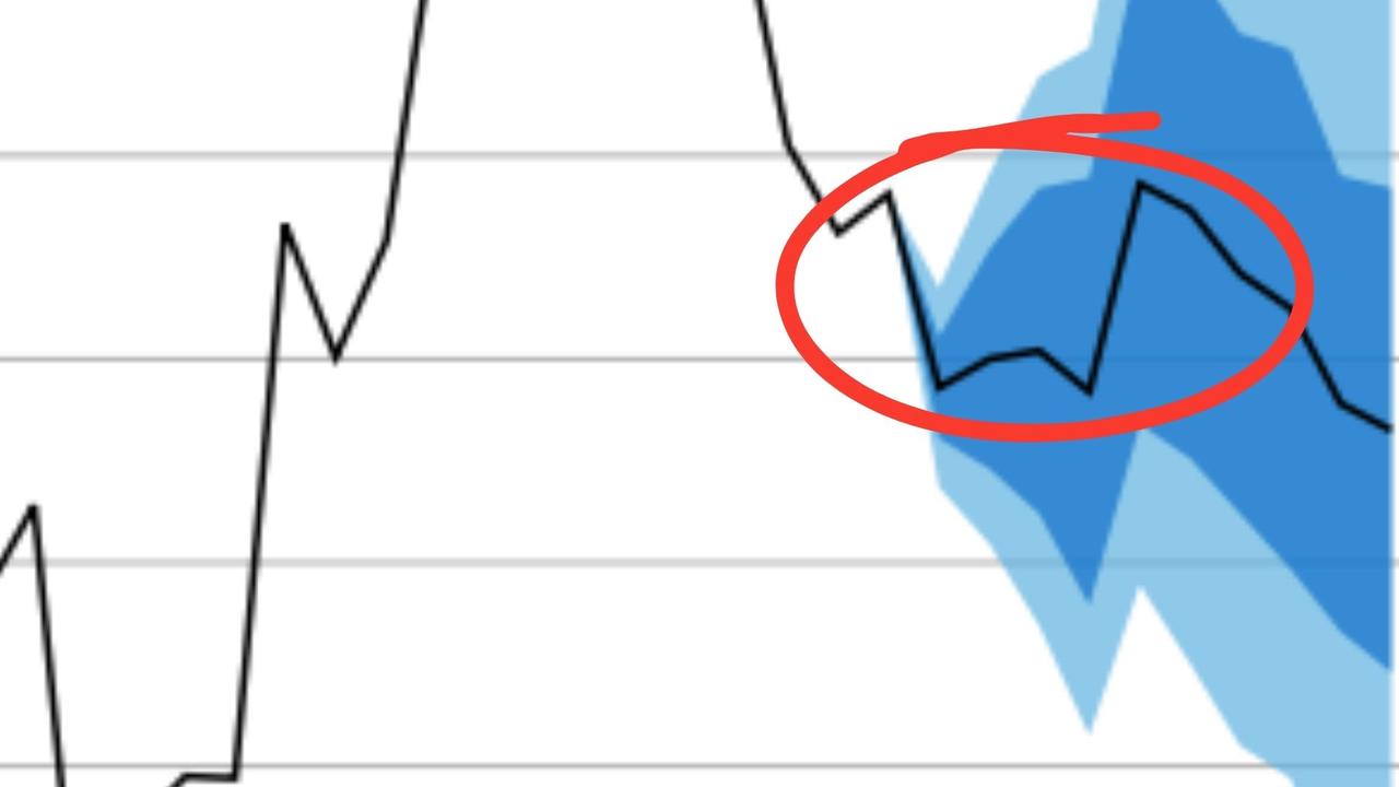 This “W” shows any falls in inflation we see this year will be wiped out next year.