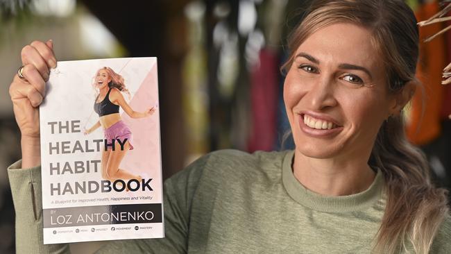 Loz Antonenko launched her own fitness and health guide, The Healthy Habit Handbook, in 2020. Picture: Cordell Richardson