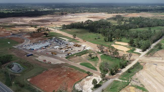 Nancy-Bird Walton Airport is due for completion in 2026. Picture: Toby Zerna