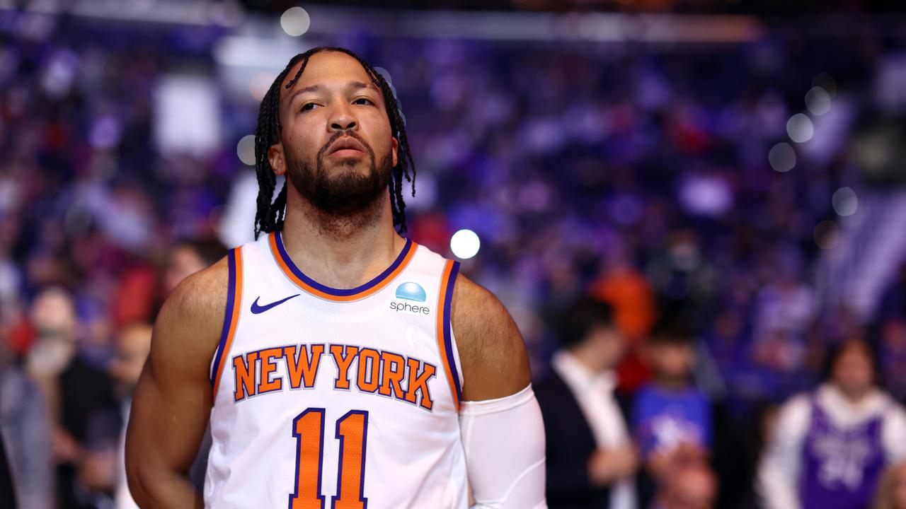 Jalen Brunson joined a long injury list for the Knicks. (Photo by Tim Nwachukwu/Getty Images)