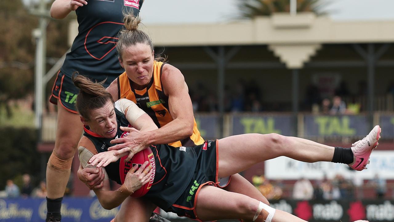 Hawthorn’s home base is unlikely to shift from Frankston’s Kinetic Stadium as the AFLW ‘doubles down’ on its ‘heartland venues’ strategy. Picture: Daniel Pockett / Getty Images