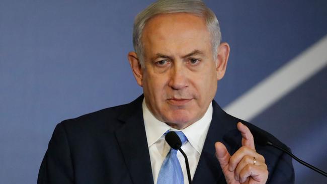 Israeli Prime Minister Benjamin Netanyahu. Picture: AFP