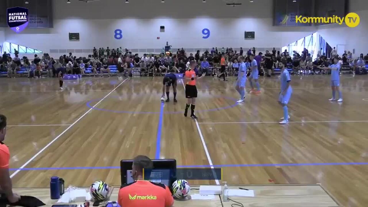 Replay: Football Victoria Blues v Football NSW Thunder (Open Men) - 2025 National Futsal Championships Day 2